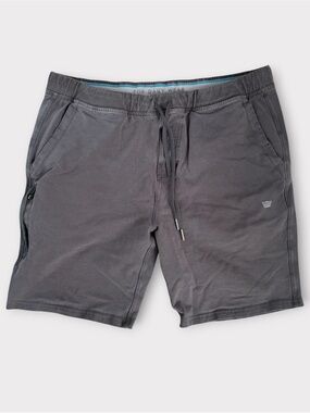 Mack Weldon Gray Sweat-Shorts Athletic Cotton Spandex Loungewear Mens X-Large